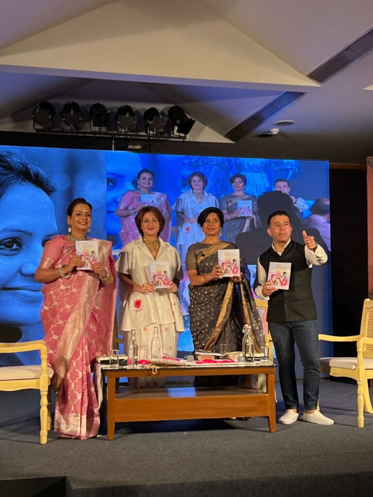 DEBUT BOOK LAUNCH AT DELHI IN PRESENCE OF ACTREES MITA VASHIST AND SWASTIKA MUKHERJEE